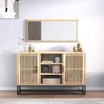 vidaXL Dressoir 105x30x65 cm bewerkt hout, Huis en Inrichting, Kasten | Dressoirs, Verzenden, Nieuw