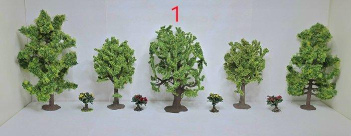 Noch H0 - 07044 - Modeltreinlandschap (47) - Diverse bomen,, Hobby & Loisirs créatifs, Trains miniatures | HO
