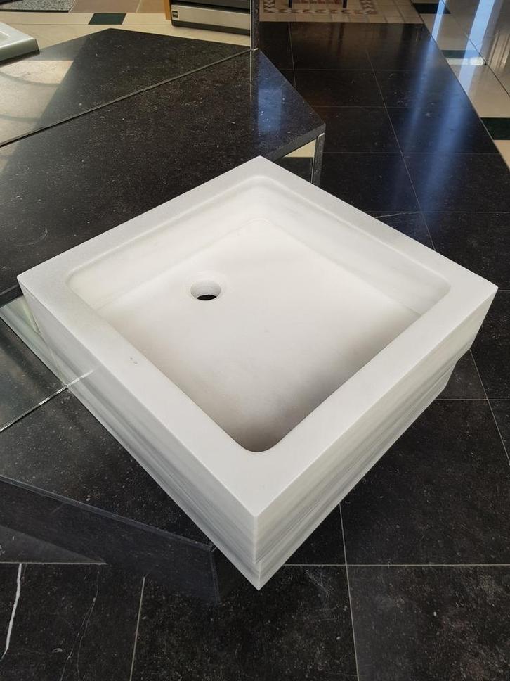 Evier massif marbre 50x50x15 cm liquidation stock, Bricolage & Construction, Sanitaire, Lavabo, Neuf, Pierre, Enlèvement