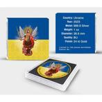Oekraïne. 1 Hryvnia 2023 1 oz Ukraine Flag Archangel Michael, Postzegels en Munten