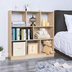 Boekenkast - open houten kast met open vakken - 97,5 x 100, Huis en Inrichting, Verzenden, Nieuw