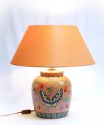Lampe de table - Laiton, Porcelaine, Antiquités & Art