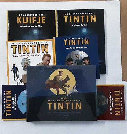 Tintin - 1 Set van 8 albums - Kuifje in de bioscoop - Eerste, Livres, BD