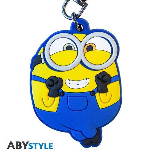 Minions Bob PVC Sleutelhanger 5 cm, Collections, Cinéma & Télévision, Enlèvement ou Envoi