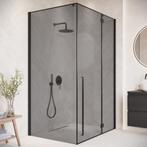 Douchecabine Vancouver 90 x 120 x 190 cm Zwart Rookglas, Doe-het-zelf en Bouw, Verzenden, Nieuw