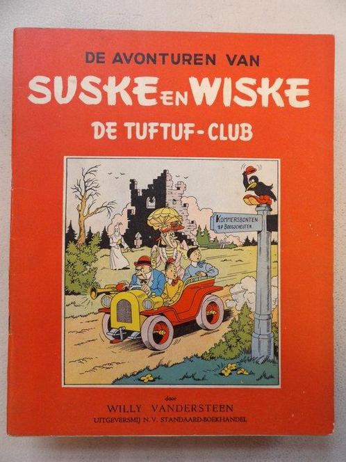 Suske en Wiske 14 - (RV) Rode reeks Vlaams - De Tuftuf-Club, Boeken, Stripverhalen
