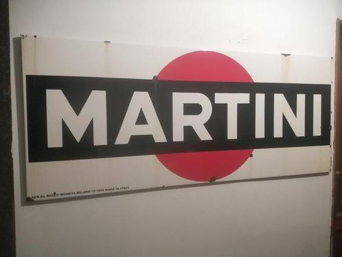 XXL Martini - Martini - Emaille bord - IJzer, Antiek en Kunst, Antiek | Wandborden en Tegels