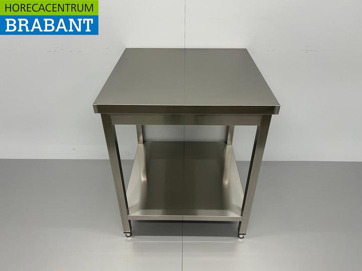 HCB Table de travail en acier inoxydable Basic-line 70 x 70, Articles professionnels, Horeca | Autre, Envoi