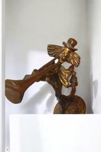 Yves Lohe (1947) - Beeldje, Clown musicien - 2,5 kg - 28 cm, Antiek en Kunst