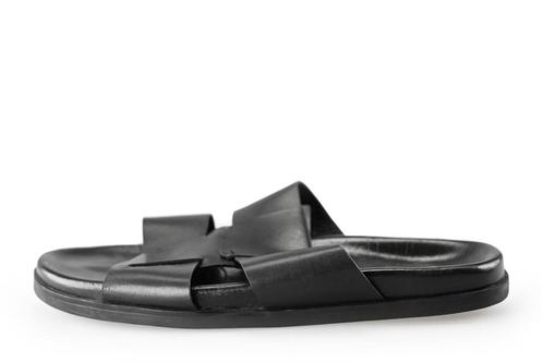 Manfield Slippers in maat 45 Zwart | 5% extra korting, Kleding | Heren, Schoenen, Zwart, Zo goed als nieuw, Slippers, Verzenden