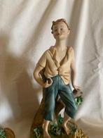 Capodimonte - G. Volta - Beeld, I monelli - 20 cm -, Antiek en Kunst