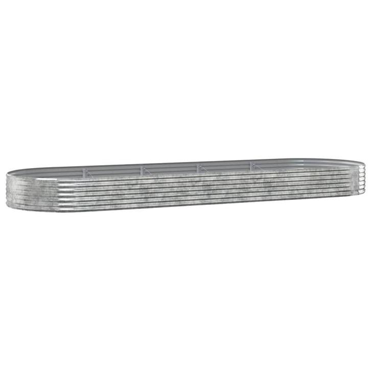 Stalen Plantenbak 450cm | Retour Deal | Voor Moestuin, Tuin en Terras, Bloembakken en Plantenbakken, 30 tot 60 cm, 100 cm of meer