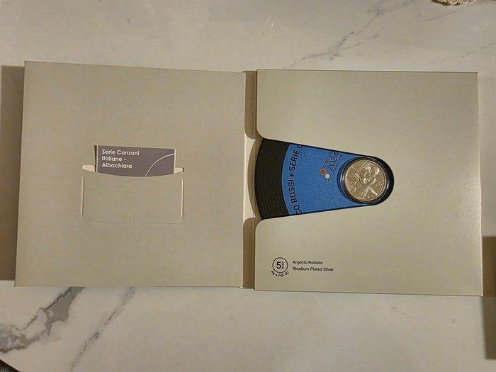 Italië. 5 Euro 2024 Alba Chiara - Vasco Rossi, Timbres & Monnaies, Monnaies | Europe | Monnaies euro