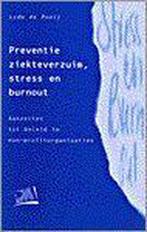 Preventie ziekteverzuim, stress en burnout / PM-reeks, Boeken, Verzenden, Zo goed als nieuw, L. de Rooij