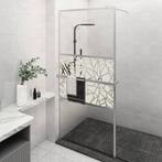 vidaXL Paroi de douche et étagère Chrome 90x195 cm Verre, Bricolage & Construction, Sanitaire, Neuf, Verzenden