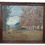 Marco Calderini (1850-1941) - Paesaggio piemontese, Antiek en Kunst