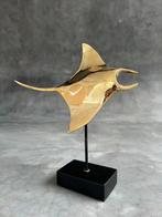 Sculpture, NO RESERVE PRICE - Manta Ray Sculpture - 28 cm -