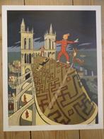 Schwartz, Olivier - 1 Offset Print - Spirou et Fantasio - La, Boeken, Nieuw
