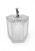 Koektrommel - Biscottiera in geslepen kristal Morato - Knop