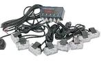 WIT bumper flitsers 8 X 2 LED zwaailicht 12v, Auto-onderdelen, Verzenden, Nieuw