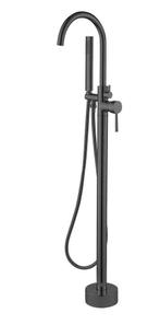 Moya vrijstaande badkraan H=112 cm gunmetal, Doe-het-zelf en Bouw, Sanitair, Ophalen of Verzenden, Nieuw