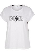 Shirt Zizzi tekst opdruk voor maat m, Vêtements | Femmes, T-shirts, Verzenden