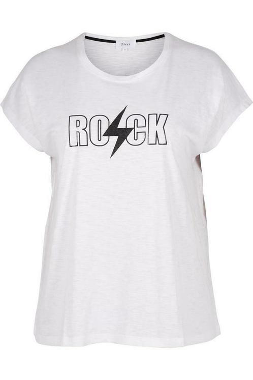 Shirt Zizzi tekst opdruk voor maat m, Kleding | Dames, T-shirts, Verzenden
