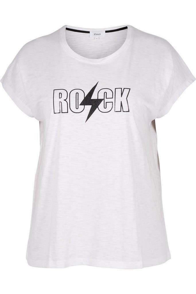 Shirt Zizzi tekst opdruk voor maat m, Kleding | Dames, T-shirts, Verzenden