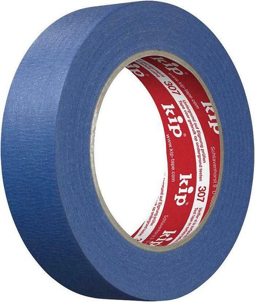 Kip 307 Masking tape voor buiten blauw KIP-307-xx, Doe-het-zelf en Bouw, Verf, Beits en Lak, Nieuw, Verzenden
