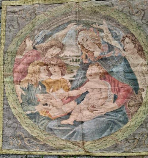 Madone du Magnificat, par Sandro Botticelli - Tapisserie  -, Antiek en Kunst, Kunst | Niet-Westerse kunst