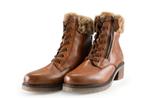 Remonte Veterboots in maat 38 Cognac | 5% korting, Kleding | Dames, Schoenen, Overige kleuren, Verzenden, Overige typen, Remonte