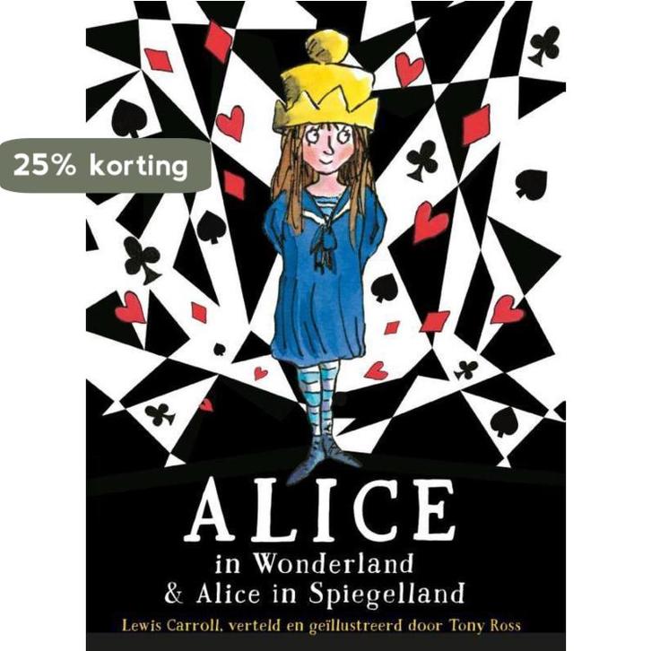 Alice in Wonderland & Alice in Spiegelland 9789463130400, Boeken, Kinderboeken | Jeugd | 13 jaar en ouder, Zo goed als nieuw, Verzenden
