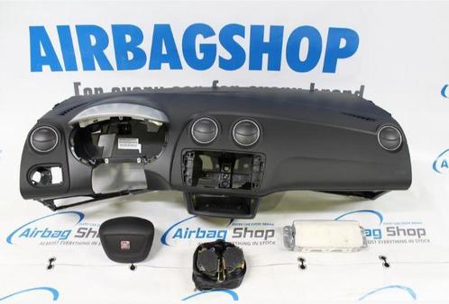 AIRBAG SET – DASHBOARD ZWART SEAT IBIZA (2008-2015), Auto-onderdelen, Dashboard en Schakelaars, Gebruikt, Seat