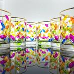 Secoloventesimo - Drinkservies voor 6 - 24 kt goud - Set