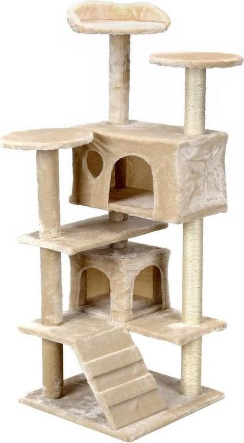Duurzame kattenboom met sisal koord en zachte voering - X..., Dieren en Toebehoren, Krabmeubelen, Krabpaal, Nieuw, Ophalen of Verzenden
