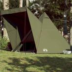 vidaXL Tente familiale tipi 6 personnes vert olive, Caravans en Kamperen, Tenten