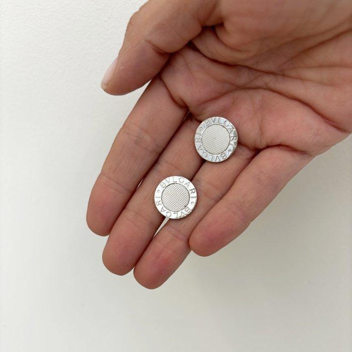 Bvlgari - Manchetknopen - 18 karaat Witgoud, Handtassen en Accessoires, Antieke sieraden
