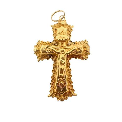 Gouden Antieke hanger van een kruis | 19e eeuws, Bijoux, Sacs & Beauté, Bracelets à breloques, Enlèvement ou Envoi