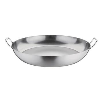 Paellapan carbonstaal 12,76L |  50,8(Ø)x8(h)cm Vogue, Verzenden