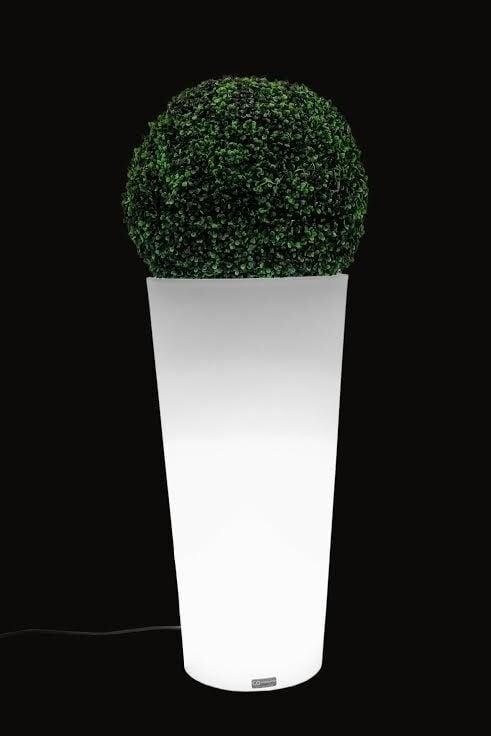 Pot met Licht 80cm | Duurzaam PE | Laatste Stuks!, Tuin en Terras, Bloempotten, 70 cm of meer, 40 cm of meer, Nieuw, Ophalen of Verzenden