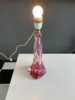 Val Saint Lambert - René Delvenne - Lampe - Cristal, Antiek en Kunst