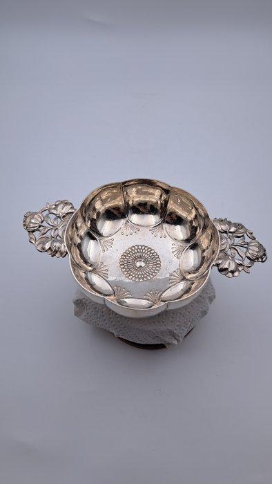 Amsterdam - Fam Helweg - Brandewijnkom - brandewijnkom -, Antiek en Kunst, Antiek | Zilver en Goud