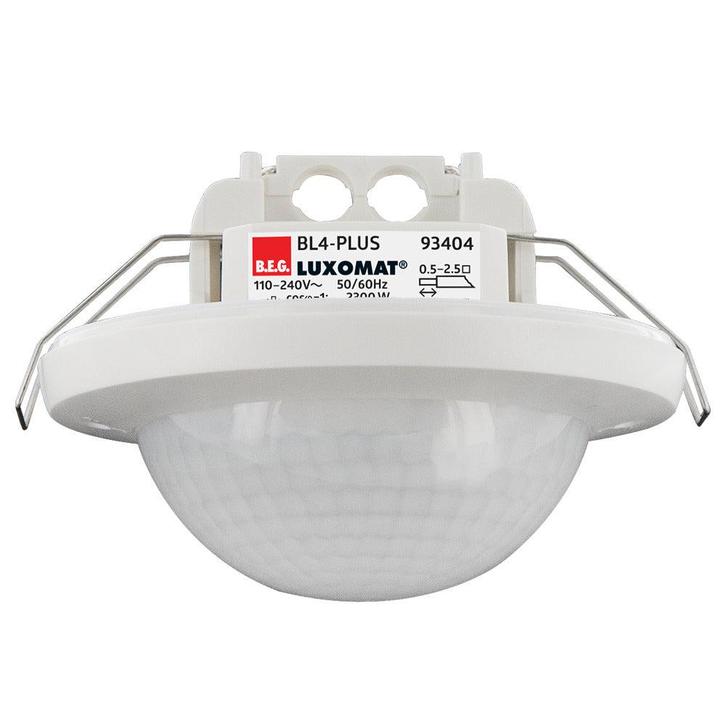 360-Graden Plafond Aanwezigheidsdetector BL4-PLUS IB - 93404, Bricolage & Construction, Éclairage de chantier, Envoi