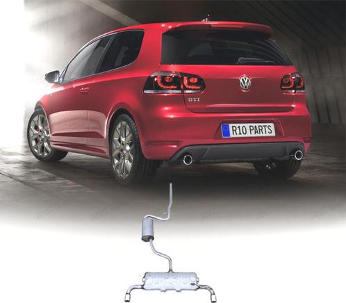 LIGNE DECHAPPEMENT VOLKSWAGEN VW GOLF 6 LOOK GTI CATBACK, Autos : Pièces & Accessoires, Systèmes d'échappement, Envoi