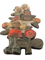 Wanddecoratie - Perignem - België - Vintage wandtafereel, Antiek en Kunst, Antiek | Glaswerk en Kristal
