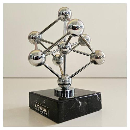 Miniatuur beeldje - Atomium, Expo 58 - Marmer, Metaal, Antiek en Kunst, Kunst | Designobjecten