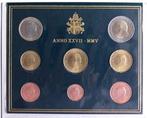 Vaticaan. Year Set (BU) 2005 (Zonder minimumprijs), Postzegels en Munten, Munten | Europa | Euromunten