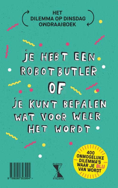 Het Dilemma op Dinsdag-omdraaiboek 9789090303994, Boeken, Stripverhalen, Gelezen, Verzenden