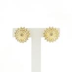 Vintage gouden oorclips (Oorbellen), Ophalen of Verzenden, Gebruikt, Overige kleuren, Goud