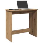 vidaXL Bureau 80x40x75 cm bewerkt hout artisanaal, Verzenden